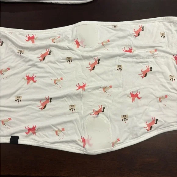 Kyte Baby White Swaddle with Pink Unicorns Bamboo Sleep Bag Swaddler - Picture 9 of 9